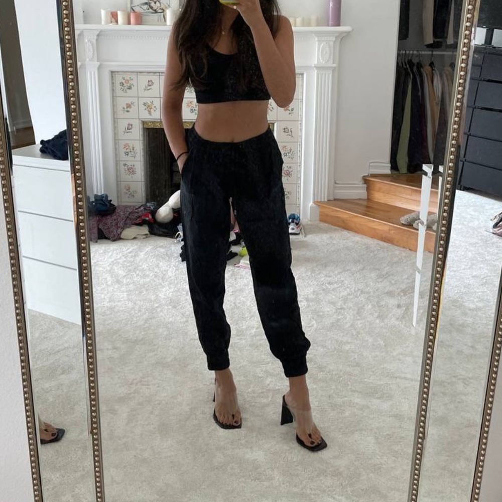 Paige cuffed drawstring pants